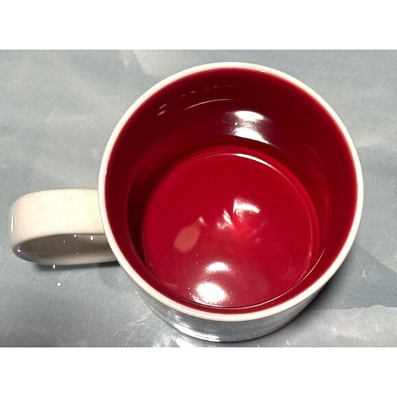 Starbucks Washington DC Collector Series City Mug 16 Oz 2009 Red Interior Monume - Picture 6 of 7